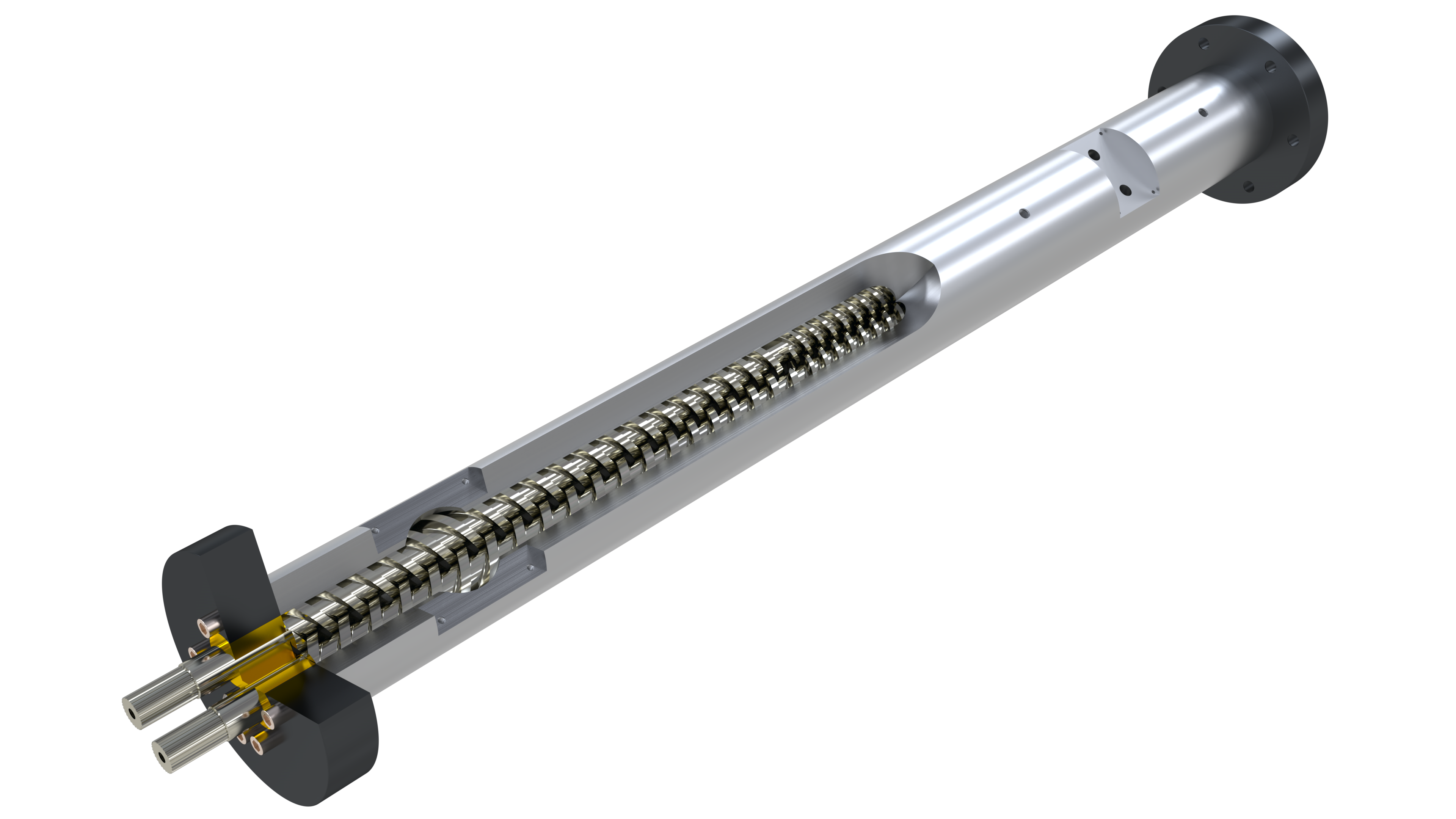 Segmented Twin Screw & Barrel Set